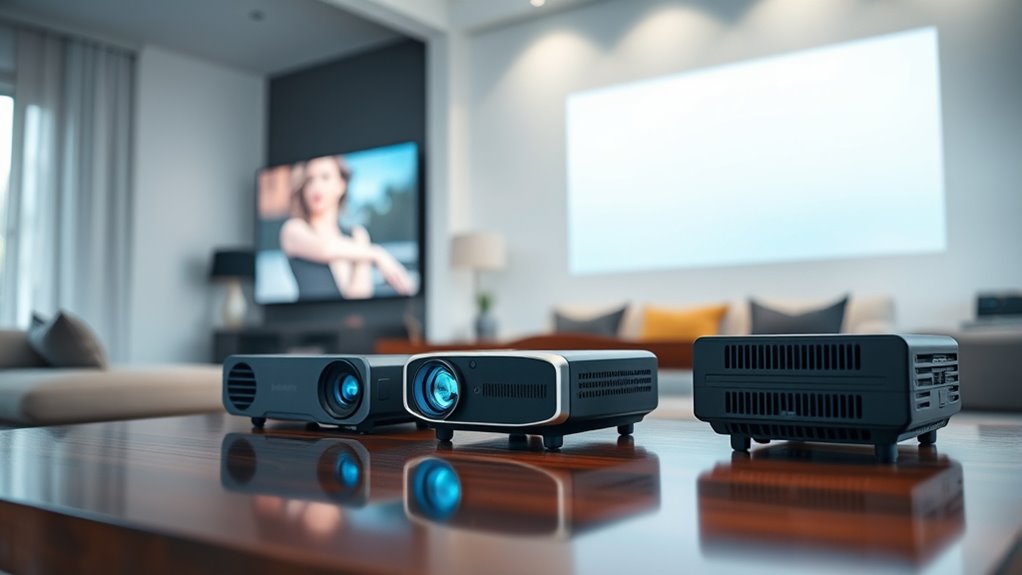 resolution brightness connectivity portability