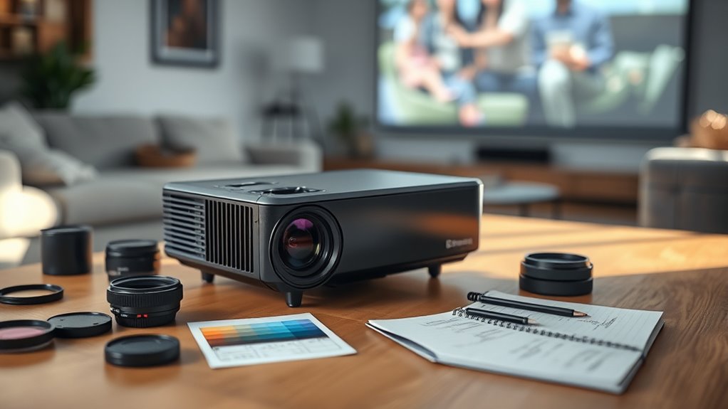 resolution brightness connectivity portability