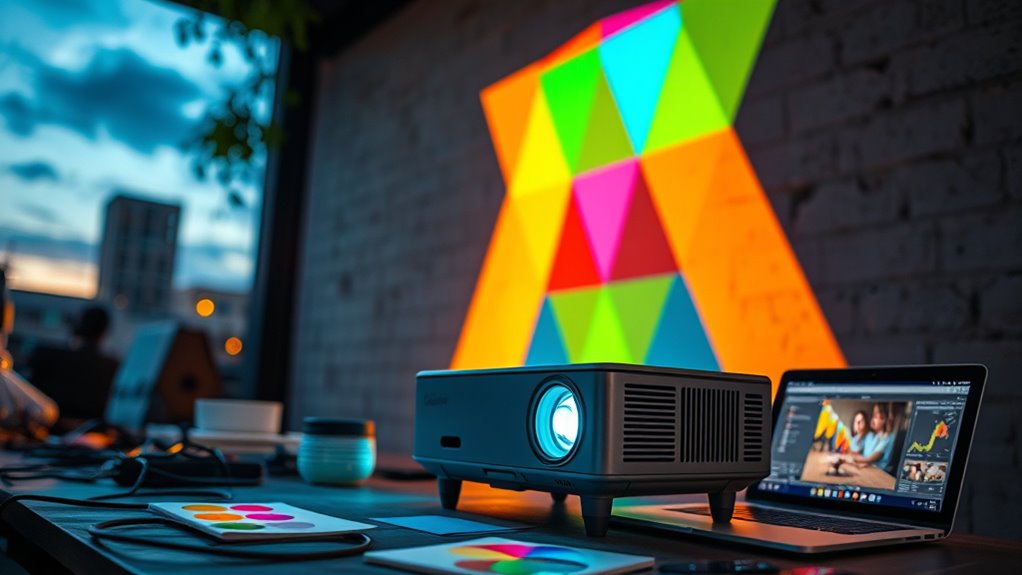 resolution brightness connectivity portability