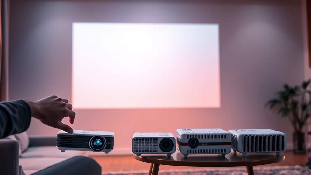 resolution brightness connectivity portability