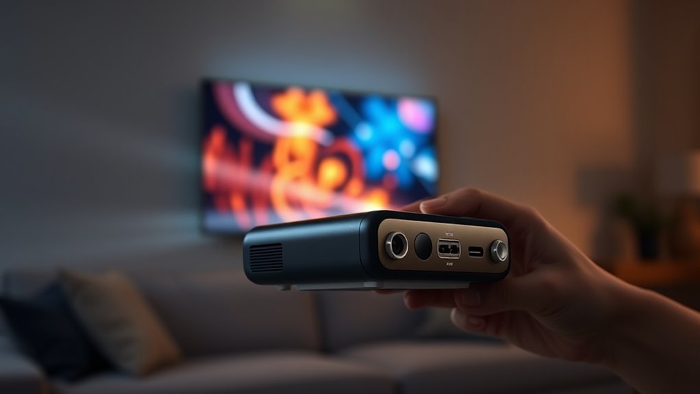 resolution brightness connectivity portability