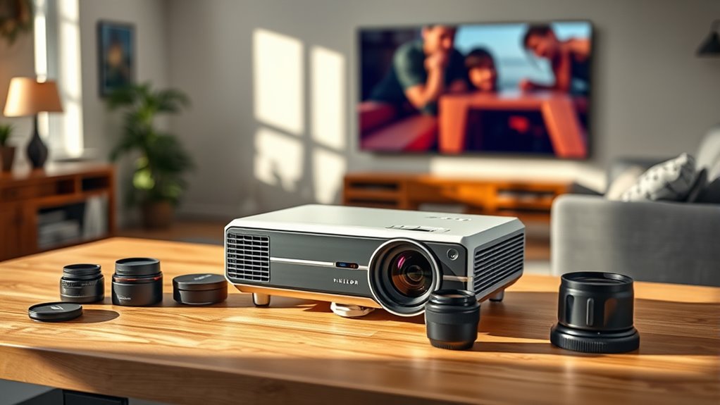 resolution brightness connectivity portability