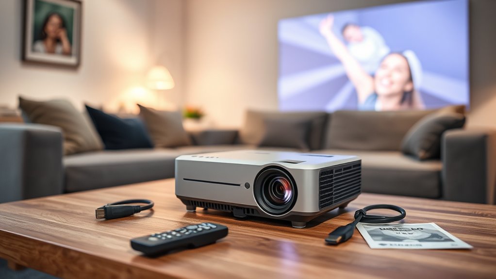 resolution brightness connectivity portability