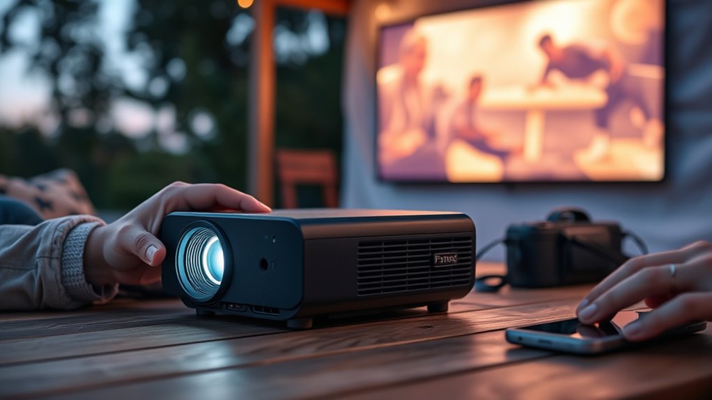 resolution brightness connectivity portability