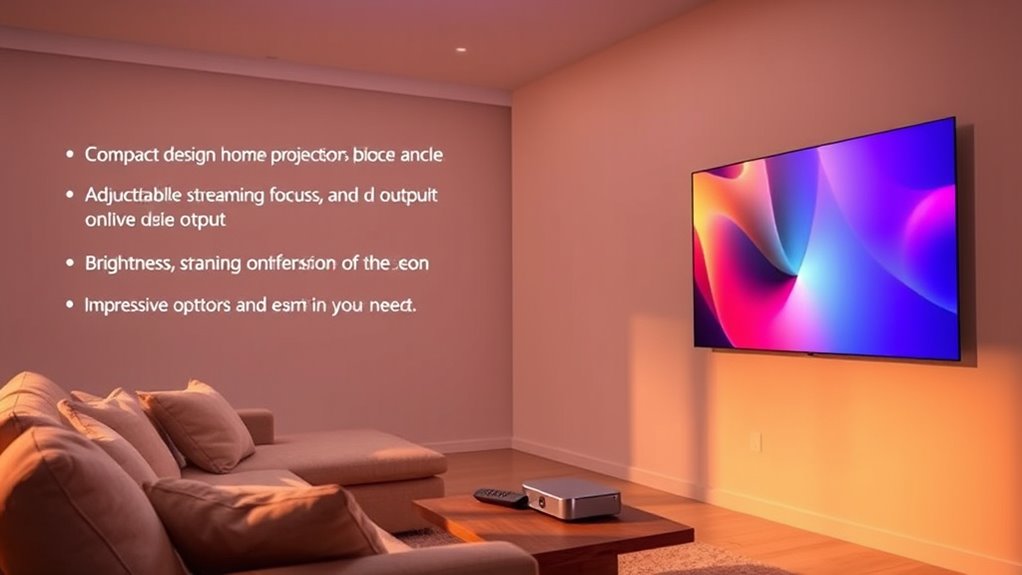 resolution brightness connectivity portability