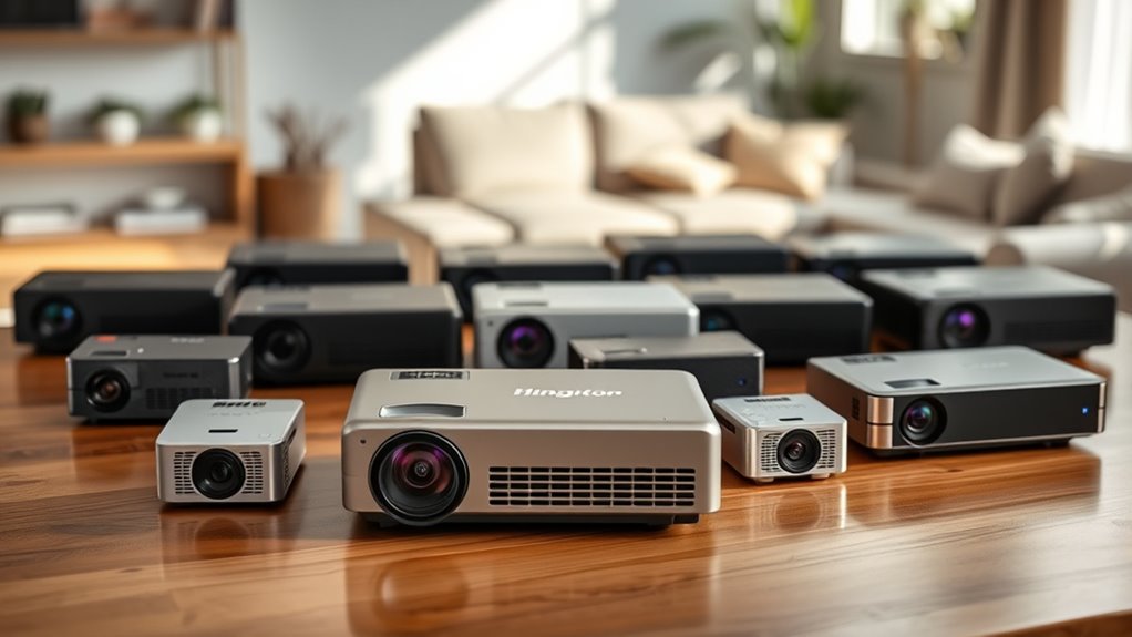 resolution brightness connectivity portability