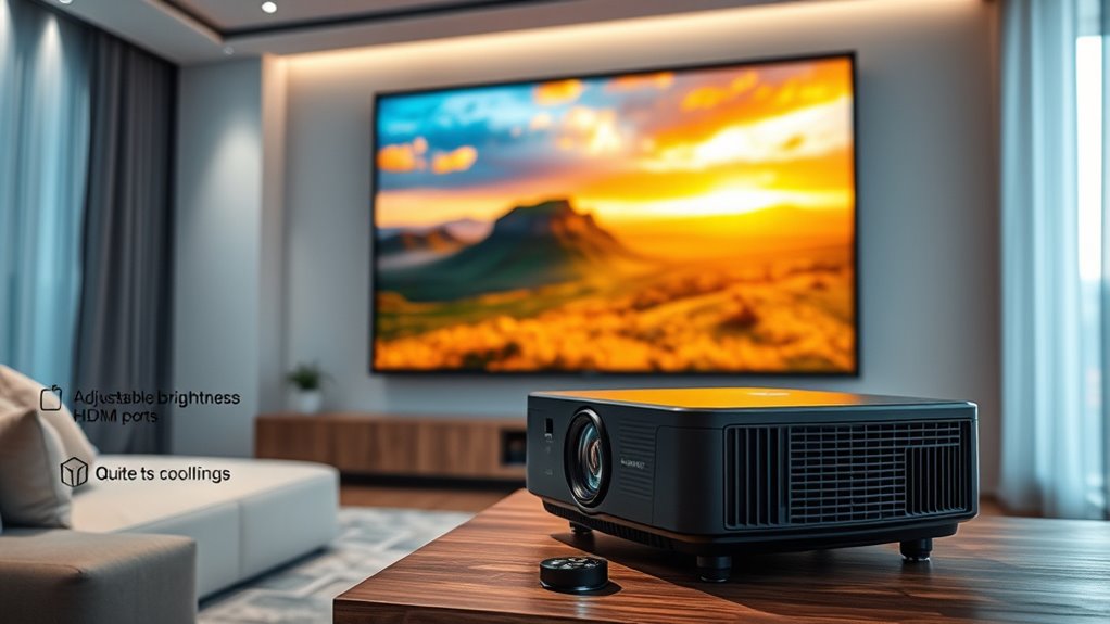 resolution brightness connectivity portability