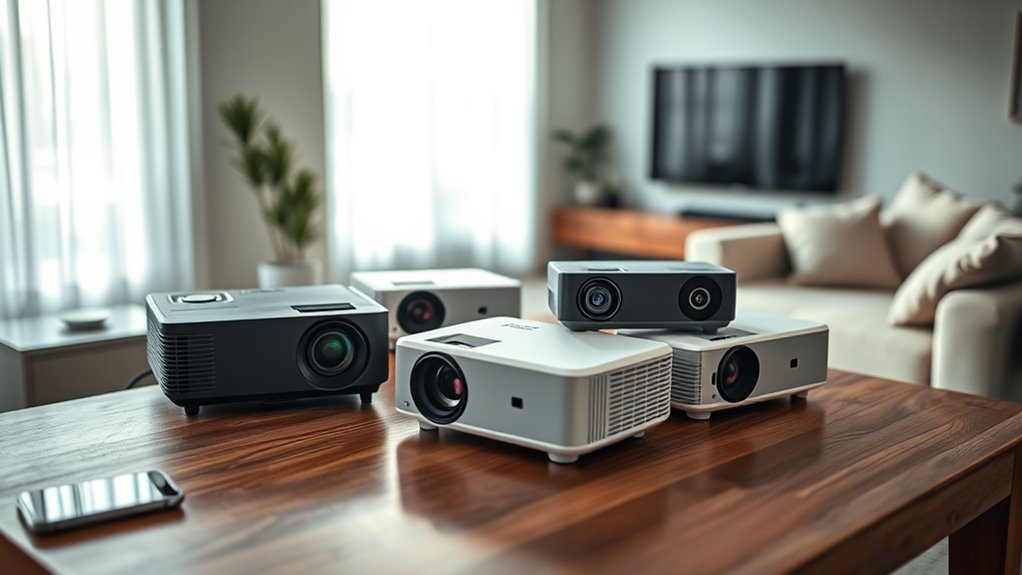 resolution brightness connectivity portability