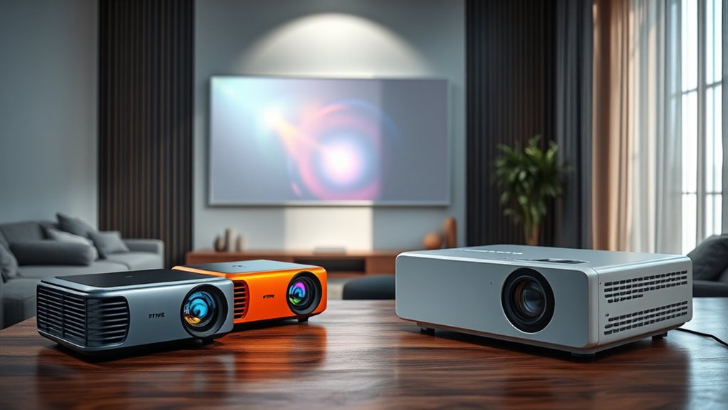 resolution brightness connectivity portability