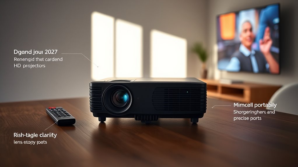 resolution brightness connectivity portability