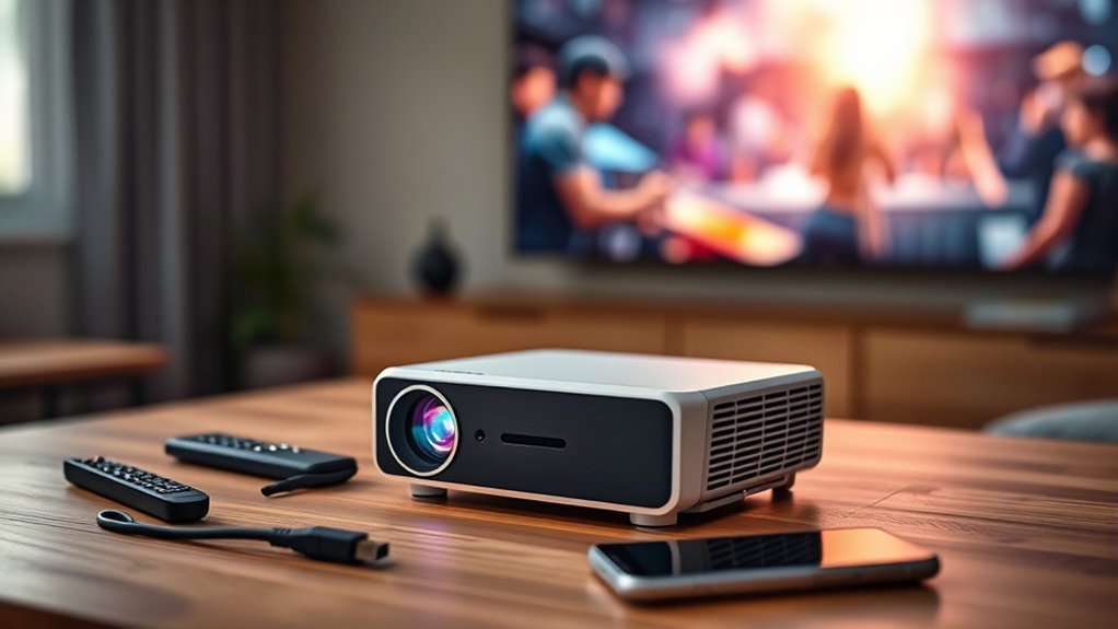resolution brightness portability connectivity