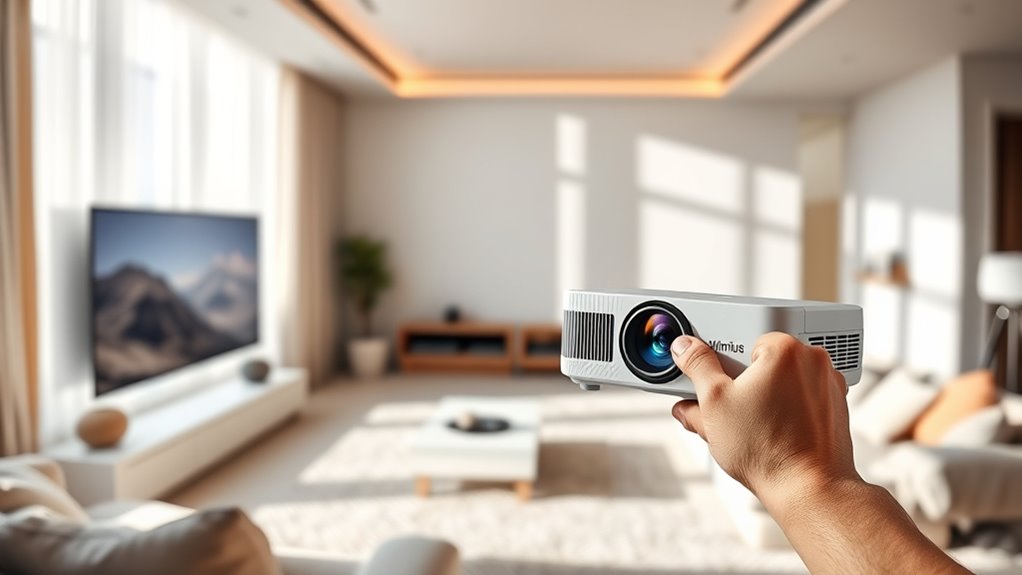 resolution connectivity brightness portability