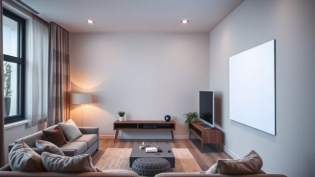 room size resolution brightness