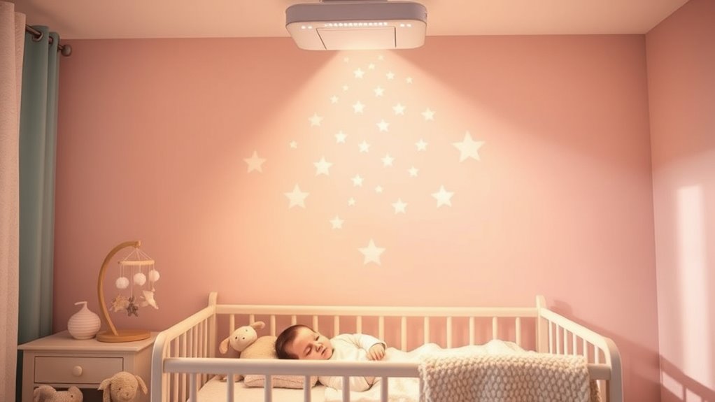 safe easy soothing projector