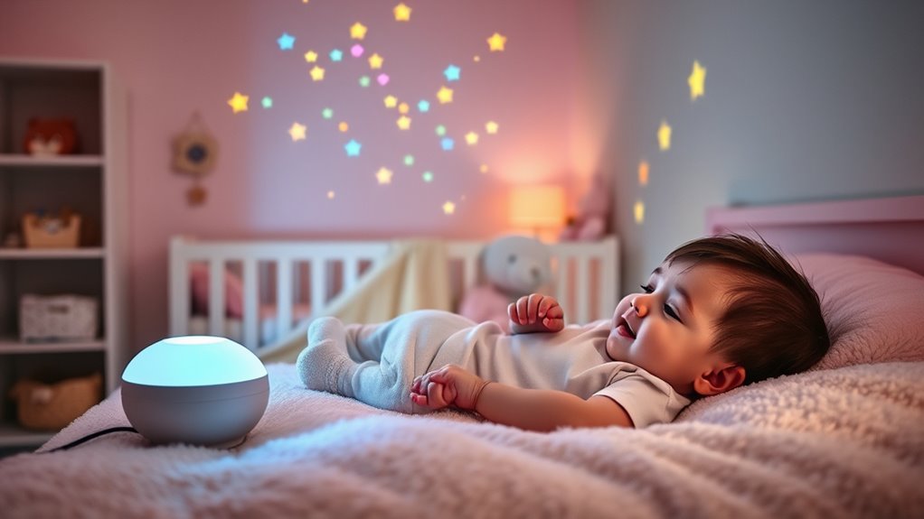 safe soothing bedtime features