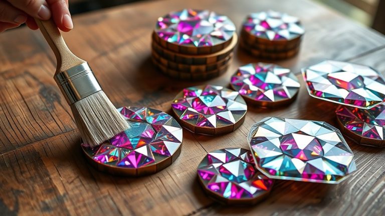 sealing diamond art coasters