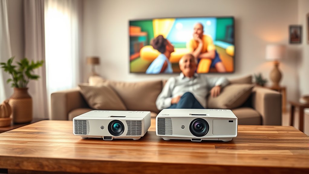 senior friendly projector options