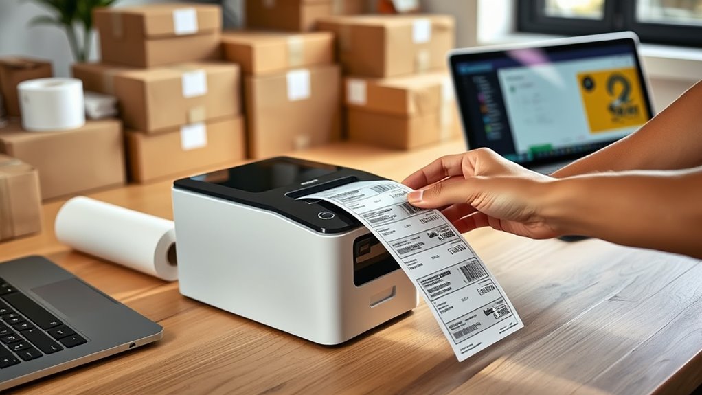 shipping label printer considerations