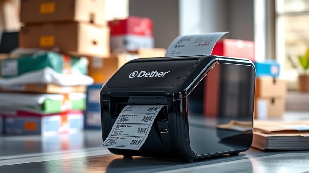 shipping label printer considerations