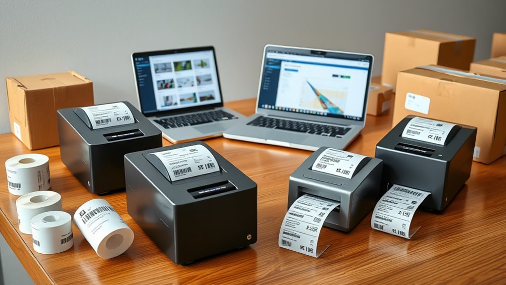 shipping label printer considerations