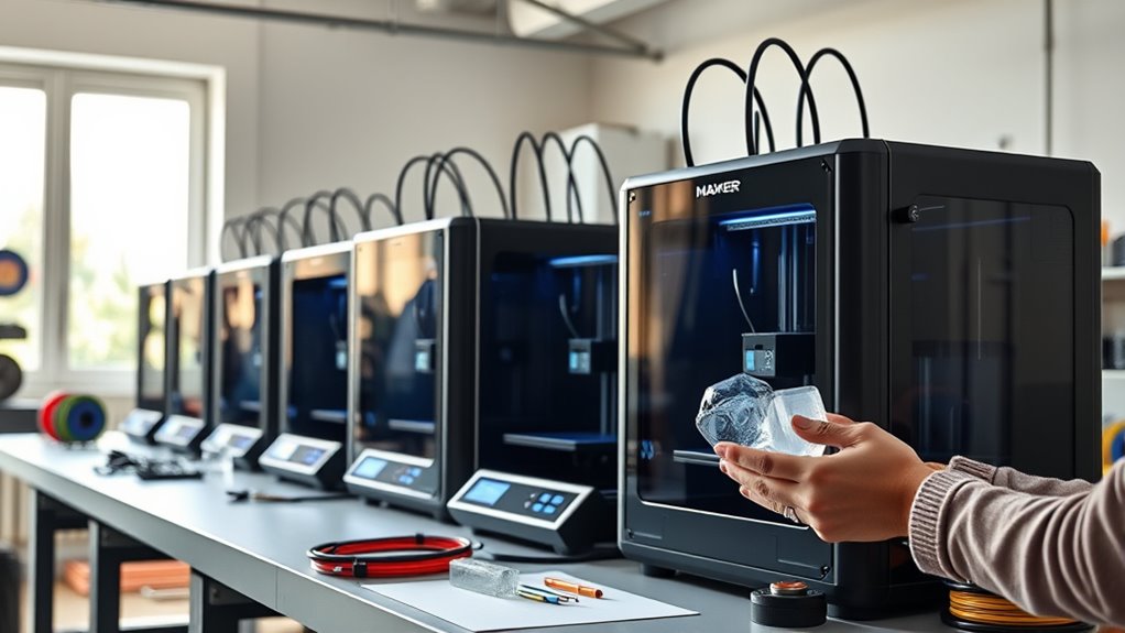 silicone printer selection factors