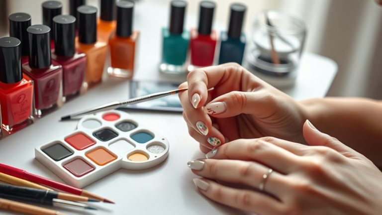 simple home nail designs