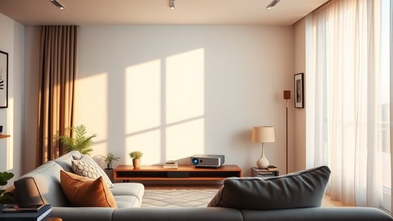 small apartment projector options