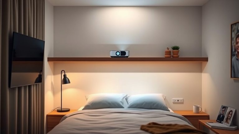 small bedroom projector guide