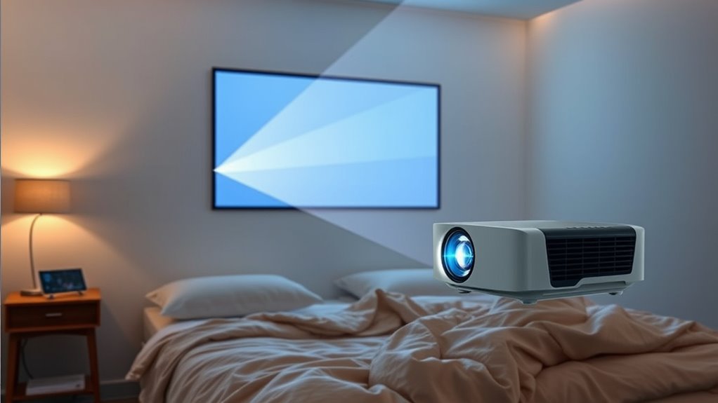 small room projector tips