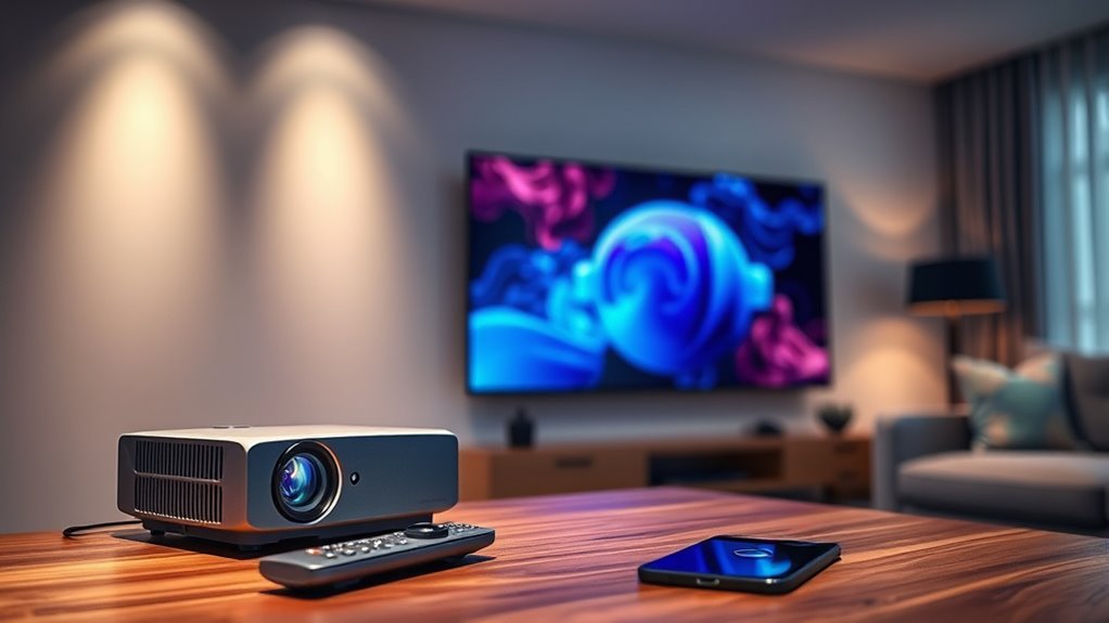 smart projector feature considerations