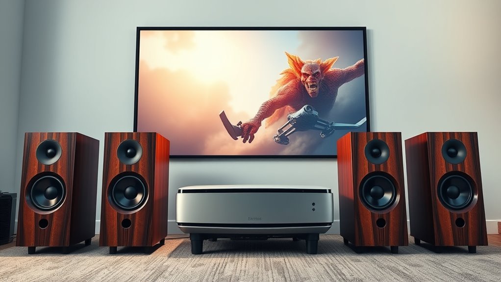 sound quality and placement