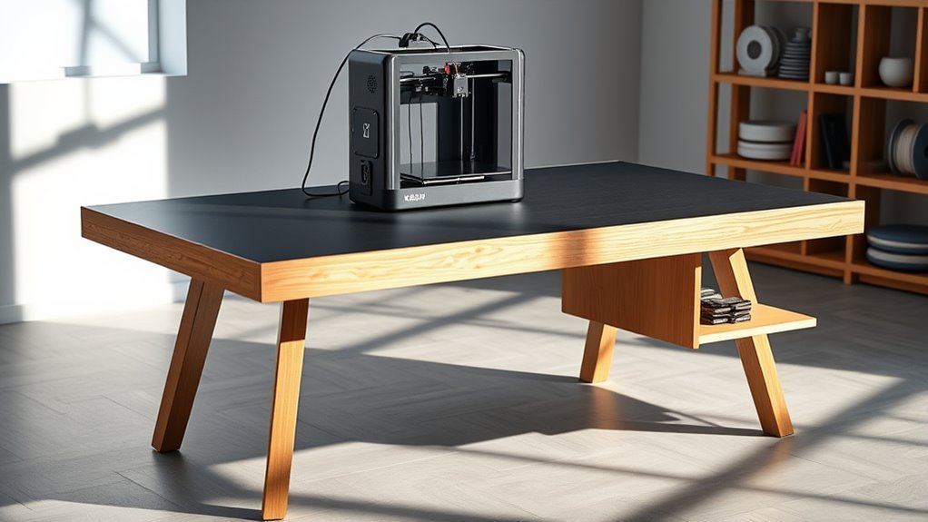 stable organized durable workspace