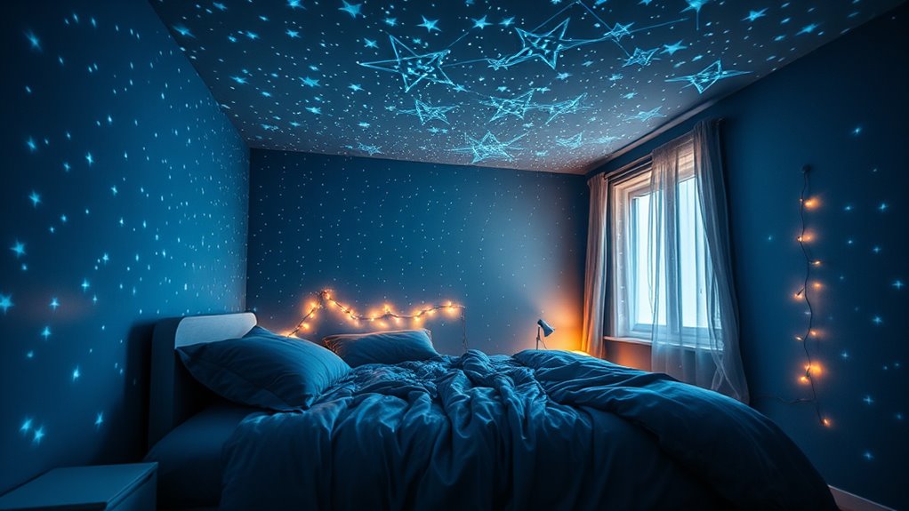 starry bedroom projection guide