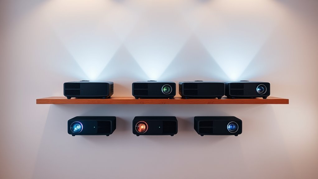 top 1000 lumens projectors