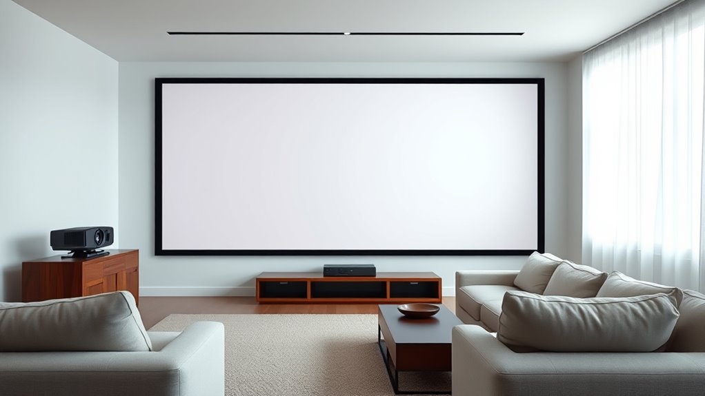 top 100 inch projector screens