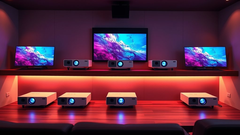 top 1080p laser projectors