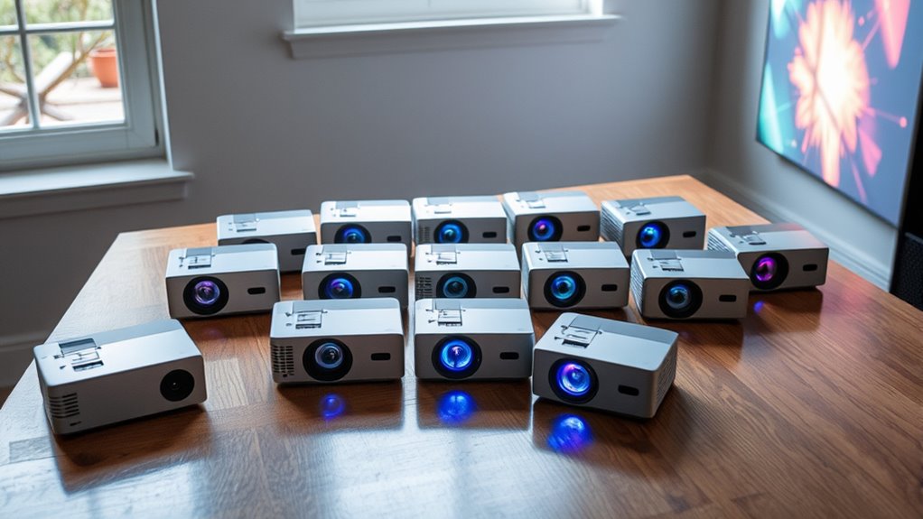 top 1080p portable projectors