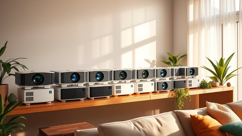 top 10 room brightening aun projectors