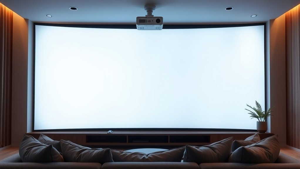 top 12 projector screens