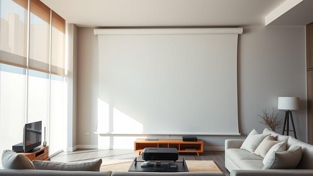 top 14 portable projection screens