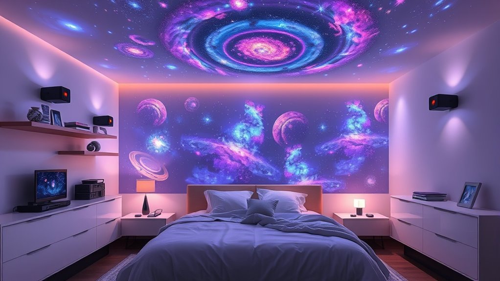 top 15 bedroom space projectors