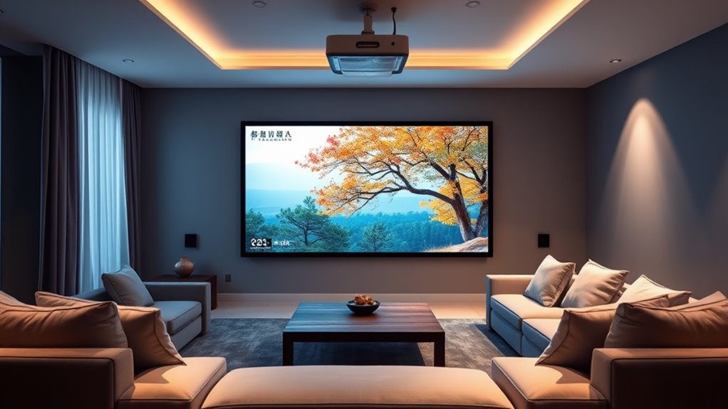 top 15 home projector screens