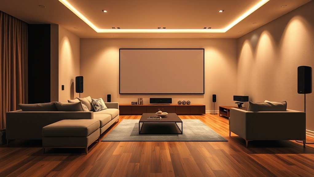 top 15 large home theater screens