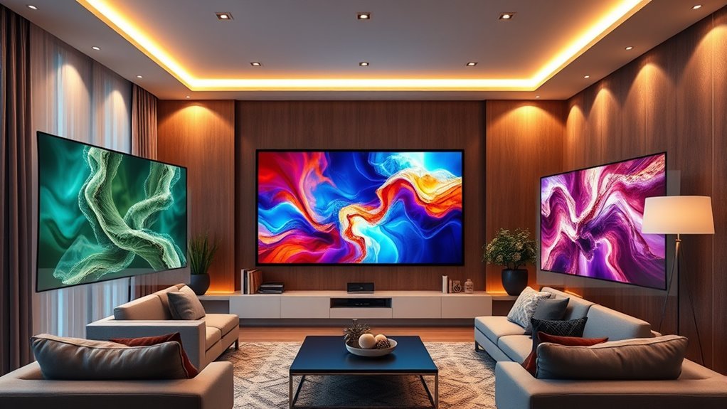 top 15 projector screen types