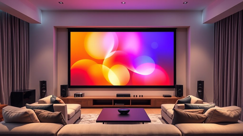 top 16 9 projector screens
