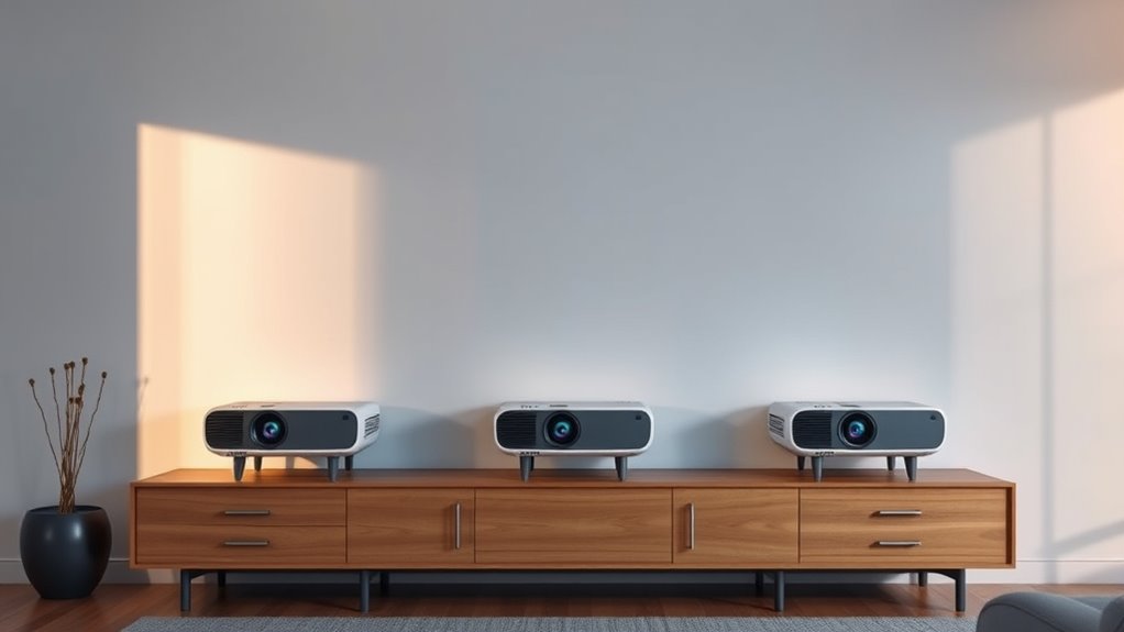 top 3 1080p ultra short throw projectors