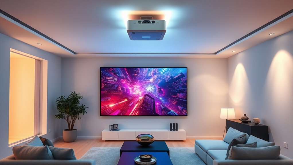 top 4k ceiling projectors