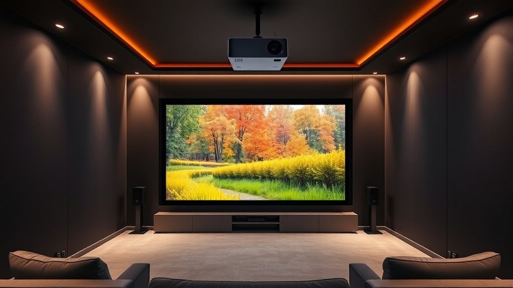 top 4k projector screens