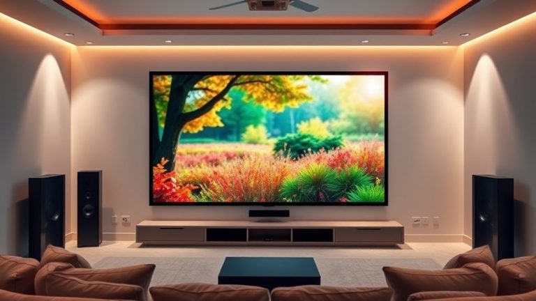 top 4k projector screens