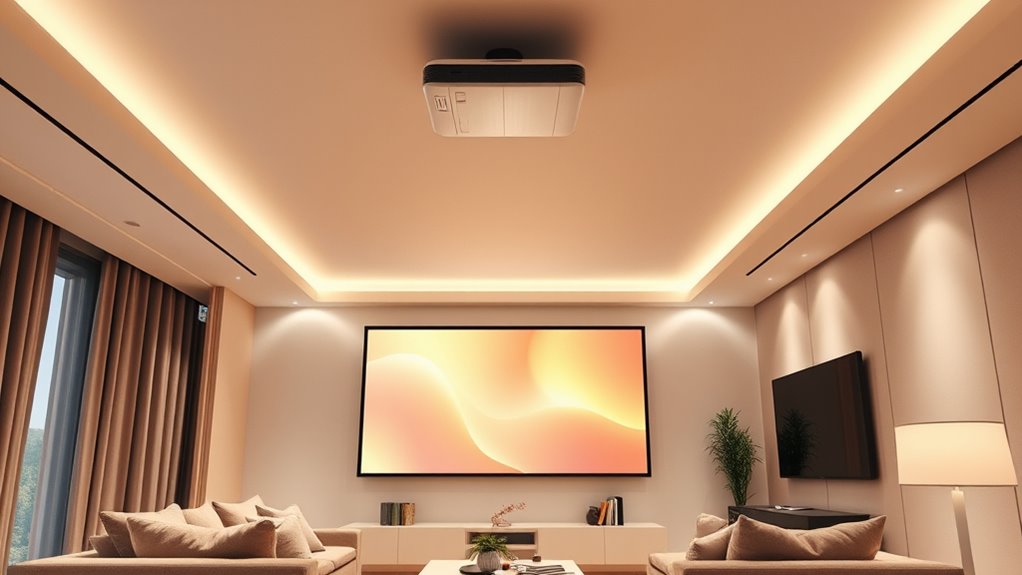 top 4k projectors for ceilings